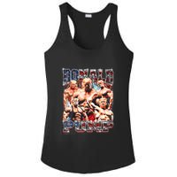 Donald Pump Trump 2024 Weight Lifting Gym Fitness Ladies PosiCharge Competitor Racerback Tank