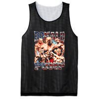 Donald Pump Trump 2024 Weight Lifting Gym Fitness Mesh Reversible Basketball Jersey Tank