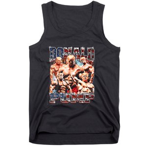 Donald Pump Trump 2024 Weight Lifting Gym Fitness Tank Top