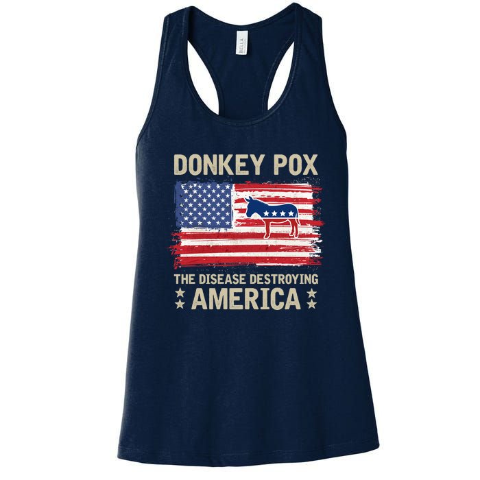 Donkey Pox Women's Racerback Tank