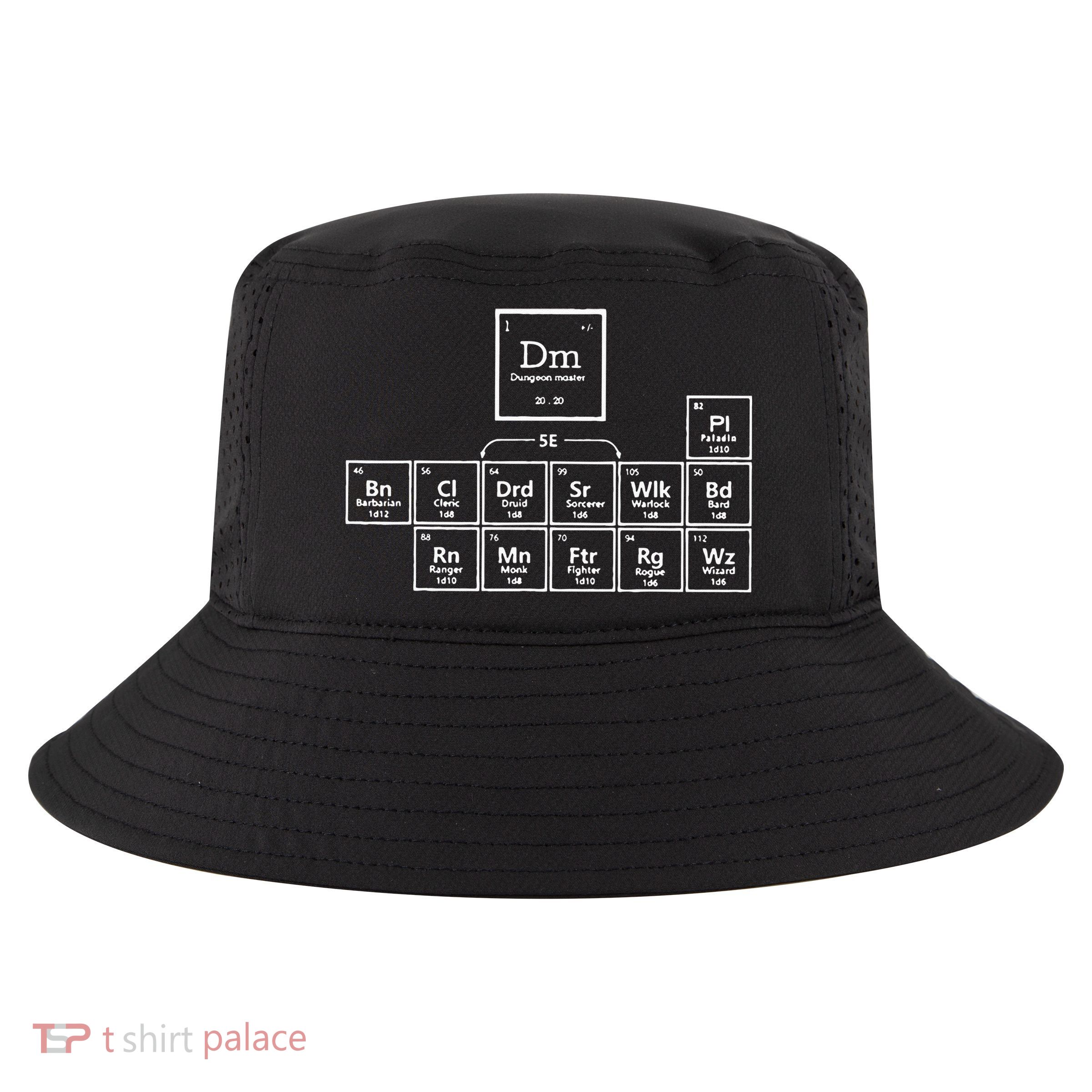 DnD Periodic Table Cool Comfort Performance Bucket Hat
