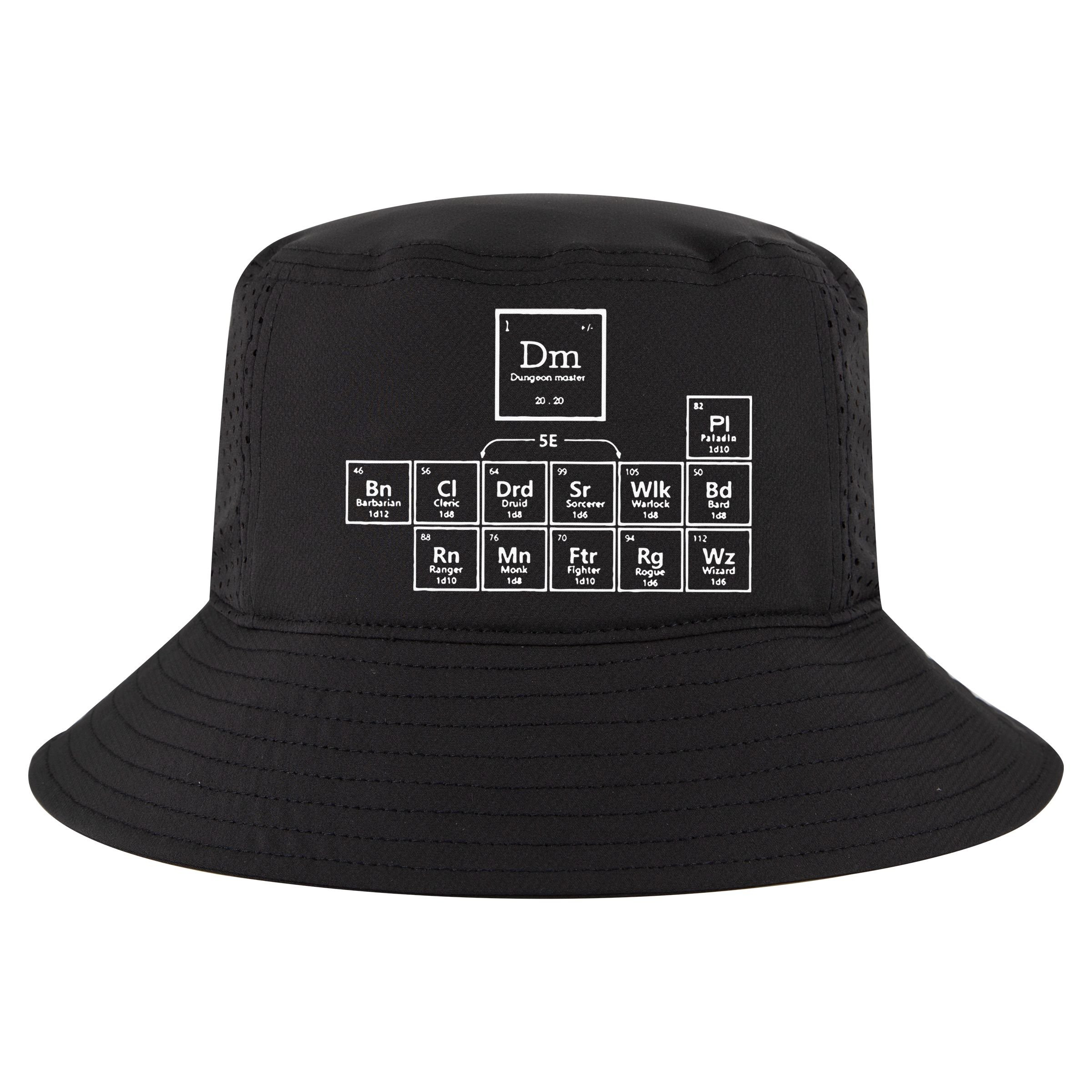 DnD Periodic Table Cool Comfort Performance Bucket Hat