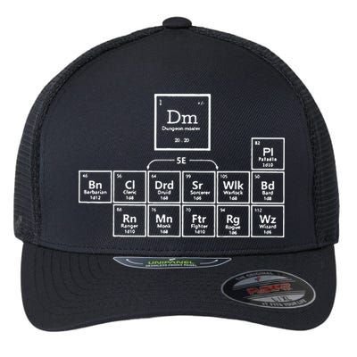 DnD Periodic Table Flexfit Unipanel Trucker Cap