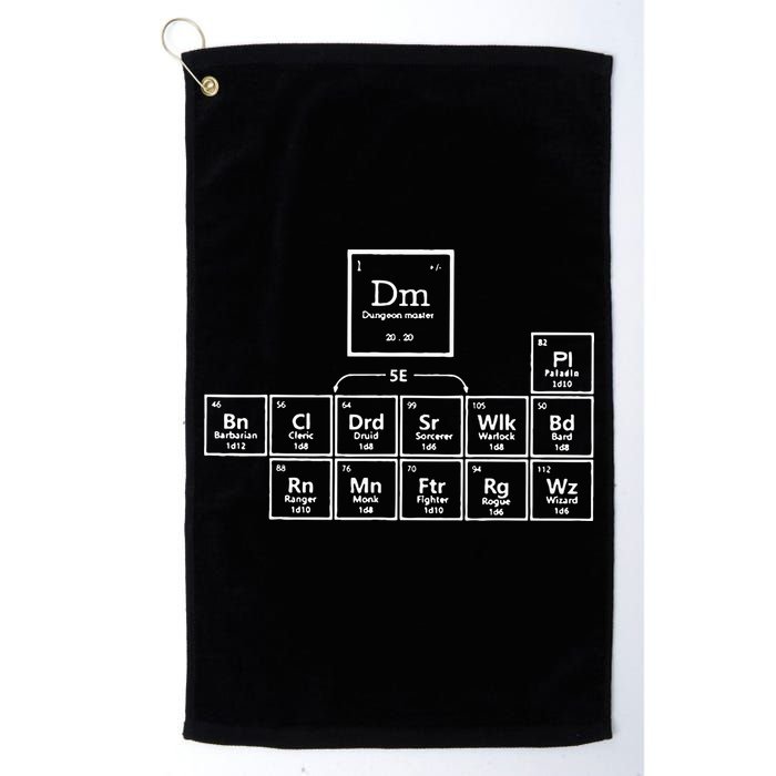 DnD Periodic Table Golf Towel