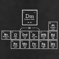 DnD Periodic Table Golf Towel