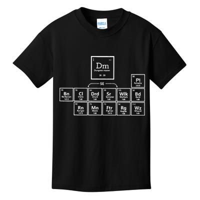 DnD Periodic Table Kids T-Shirt