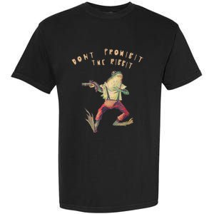 Don't Prohibit The Ribbit Frog Garment-Dyed Heavyweight T-Shirt