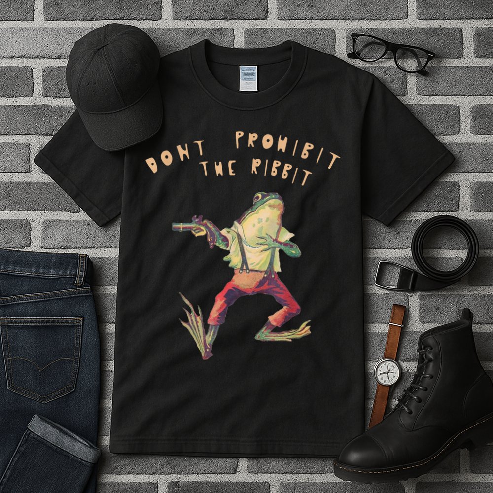 Don't Prohibit The Ribbit Frog Tall T-Shirt