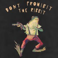 Don't Prohibit The Ribbit Frog Golf Towel