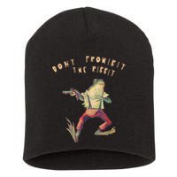 Don't Prohibit The Ribbit Frog Short Acrylic Beanie
