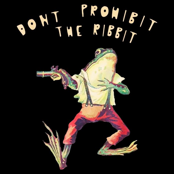 Dont Prohibit The Ribbit Frog Daily Commute Backpack