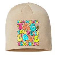 Dear Parents Tag YouRe It Love Teachers Last Day Of School Sustainable Beanie