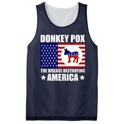 Donkey Pox The Disease Destroying America Vintage USA Funny Mesh Reversible Basketball Jersey Tank