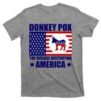 Donkey Pox The Disease Destroying America Vintage USA Funny T-Shirt