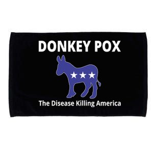 Donkey Pox The Disease Killing America Microfiber Hand Towel