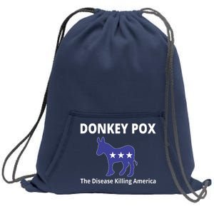 Donkey Pox The Disease Killing America Sweatshirt Cinch Pack Bag