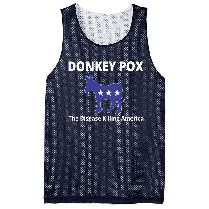 Donkey Pox The Disease Killing America Mesh Reversible Basketball Jersey Tank