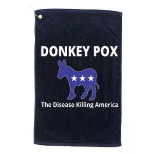 Donkey Pox The Disease Killing America Platinum Collection Golf Towel