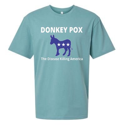 Donkey Pox The Disease Killing America Sueded Cloud Jersey T-Shirt