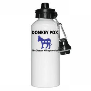 Donkey Pox The Disease Killing America Aluminum Water Bottle 