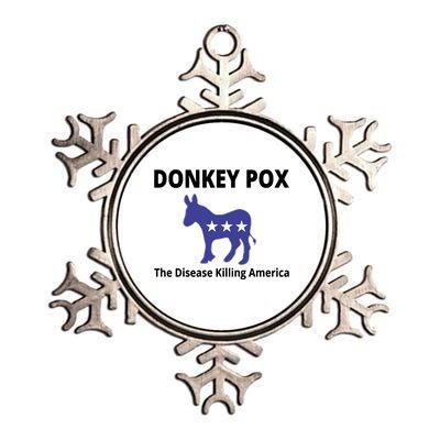 Donkey Pox The Disease Killing America Metallic Star Ornament