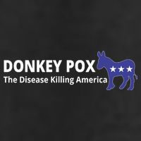 Donkey Pox The Disease Killing America Funny 7 Panel Mesh Trucker Snapback Hat