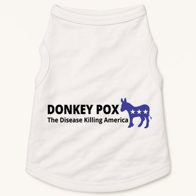 Donkey Pox The Disease Killing America Funny Doggie Tank