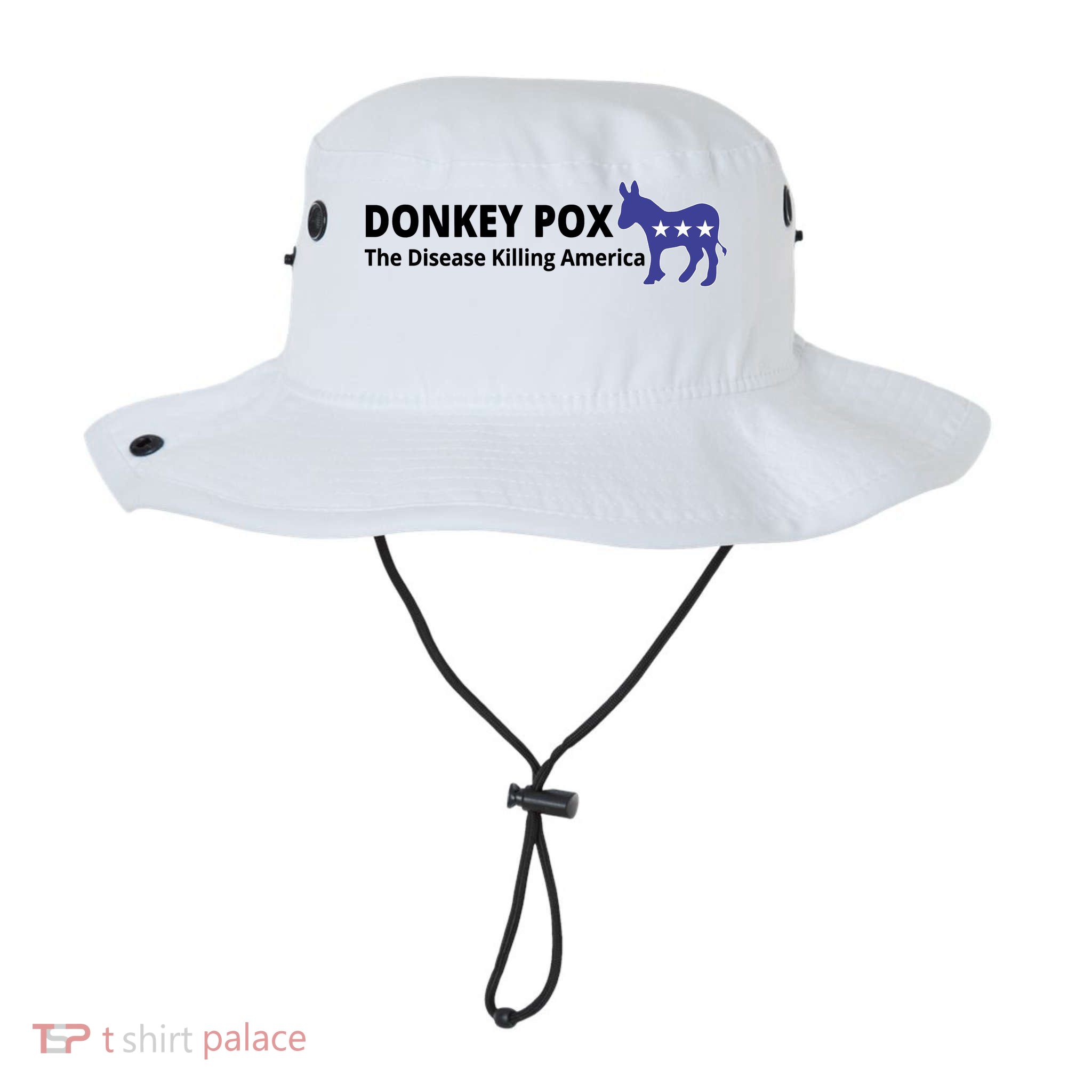Donkey Pox The Disease Killing America Funny Bucket Hat
