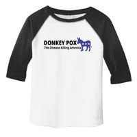 Donkey Pox The Disease Killing America Funny Toddler Fine Jersey T-Shirt