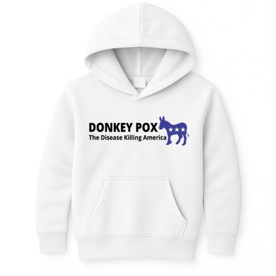 Donkey Pox The Disease Killing America Funny Kids Hoodie