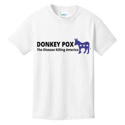Donkey Pox The Disease Killing America Funny Kids T-Shirt