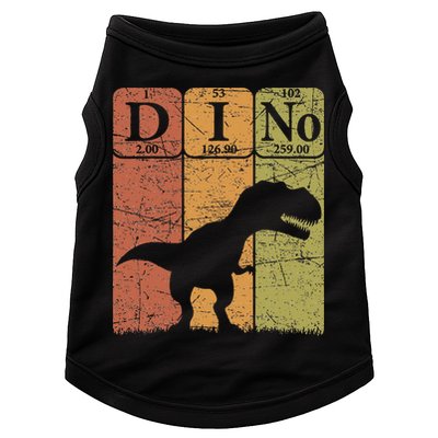 Dinosaur Periodic Table Elements T Rex Dino Paleontologist Doggie Tank