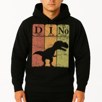 Dinosaur Periodic Table Elements T Rex Dino Paleontologist Hoodie