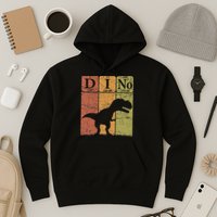 Dinosaur Periodic Table Elements T Rex Dino Paleontologist Hoodie