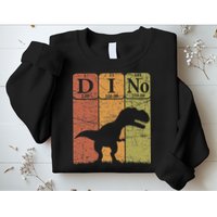 Dinosaur Periodic Table Elements T Rex Dino Paleontologist Sweatshirt