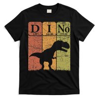 Dinosaur Periodic Table Elements T Rex Dino Paleontologist T-Shirt