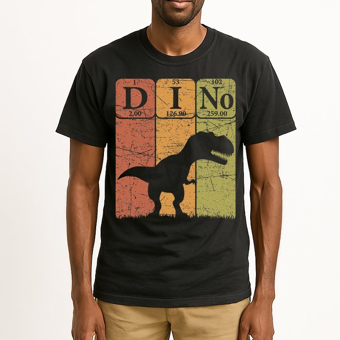 Dinosaur Periodic Table Elements T Rex Dino Paleontologist Tall T-Shirt