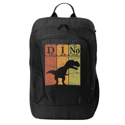 Dinosaur Periodic Table Elements T Rex Dino Paleontologist City Backpack