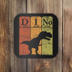 Dinosaur Periodic Table Elements T Rex Dino Paleontologist Coaster