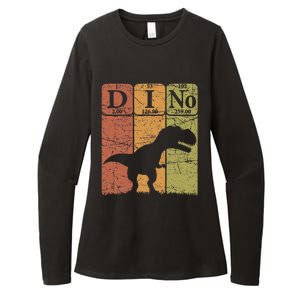 Dinosaur Periodic Table Elements T Rex Dino Paleontologist Womens CVC Long Sleeve Shirt