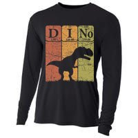 Dinosaur Periodic Table Elements T Rex Dino Paleontologist Cooling Performance Long Sleeve Crew
