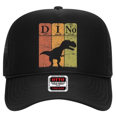 Dinosaur Periodic Table Elements T Rex Dino Paleontologist Trucker Hat