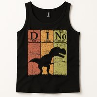 Dinosaur Periodic Table Elements T Rex Dino Paleontologist Tank Top