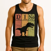 Dinosaur Periodic Table Elements T Rex Dino Paleontologist Tank Top