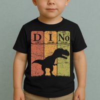 Dinosaur Periodic Table Elements T Rex Dino Paleontologist Toddler T-Shirt