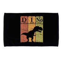 Dinosaur Periodic Table Elements T Rex Dino Paleontologist Microfiber Hand Towel