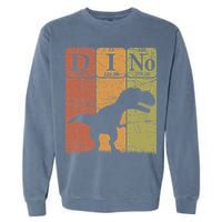 Dinosaur Periodic Table Elements T Rex Dino Paleontologist Garment-Dyed Sweatshirt