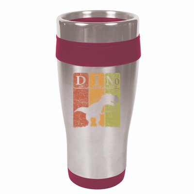 Dinosaur Periodic Table Elements T Rex Dino Paleontologist 16oz Travel Tumbler