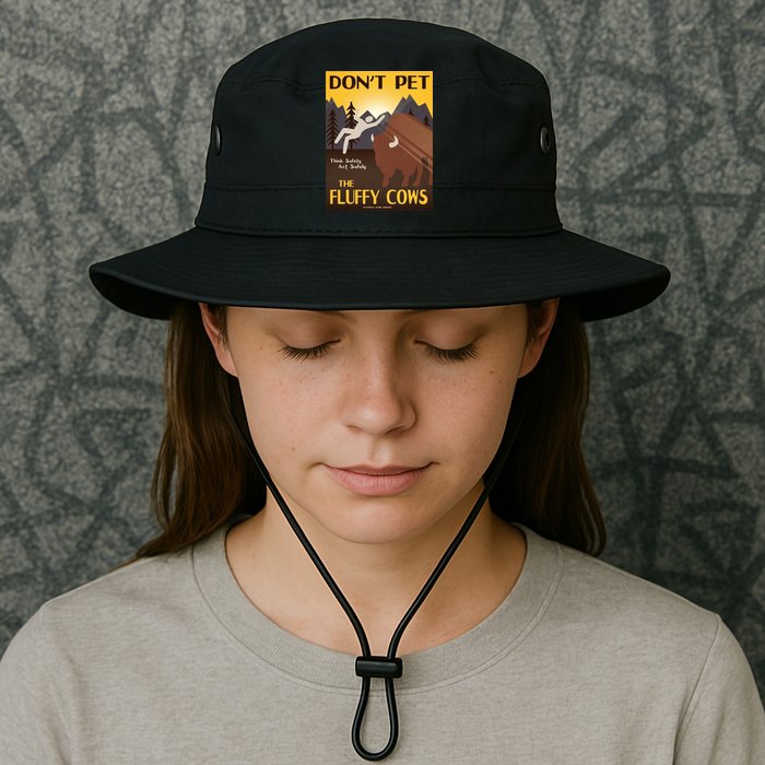 Dont Pet The Fluffy Cows Bucket Hat