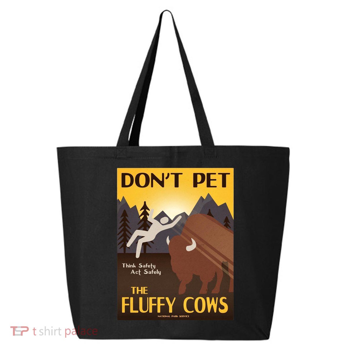 Dont Pet The Fluffy Cows 25L Jumbo Tote